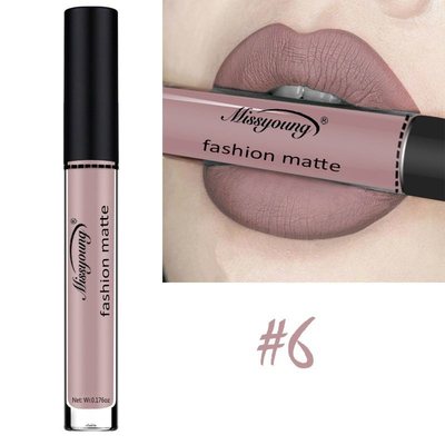 Non-stick matte lip gloss