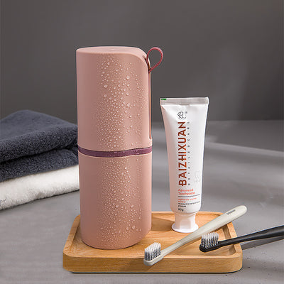 Portable Wash Cup Travel Toothbrush Storage Box