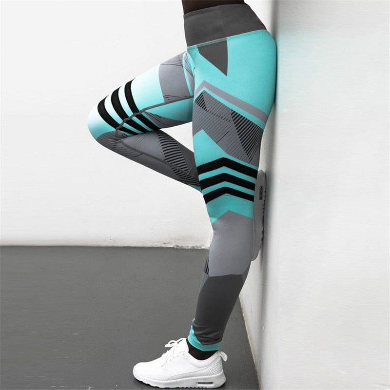Reflective Sport Yoga Pants - Dignitestore Green / S Yoga Pants