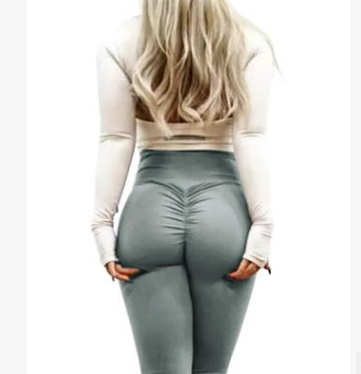 women fitness high elastic quick drying pants - Dignitestore Gray / S / No pocket Yoga Pants