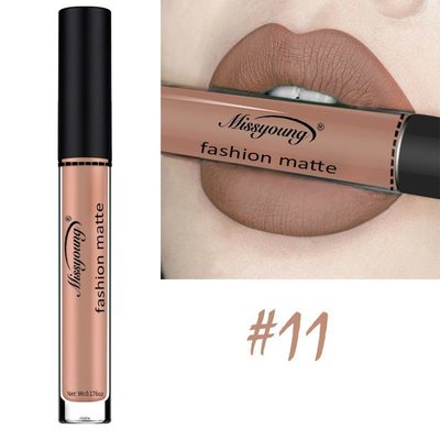 Non-stick matte lip gloss