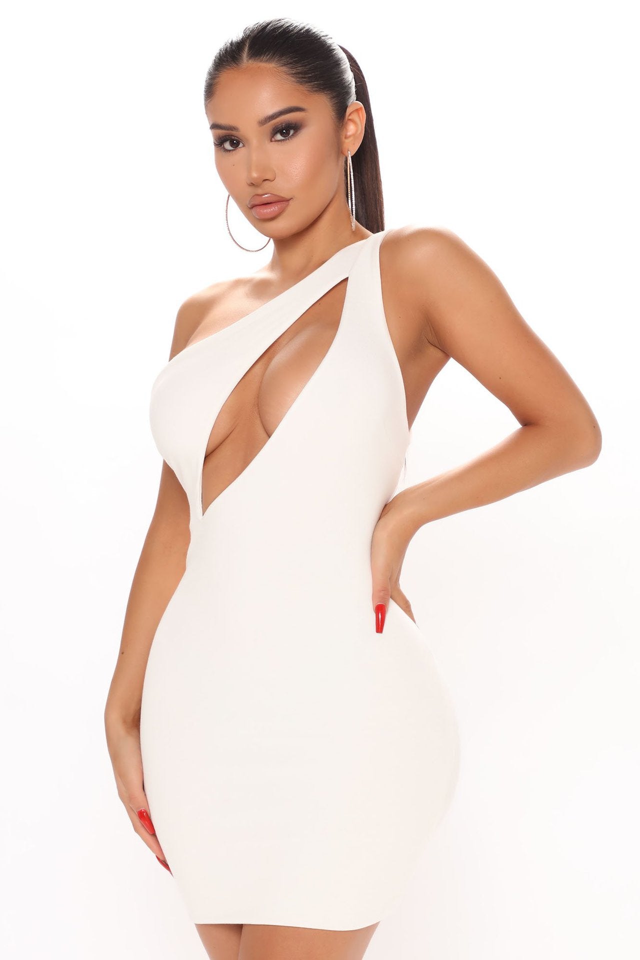 Sexy Women's Slanting Fashion Dress