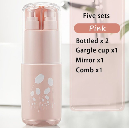 Travel wash cup set