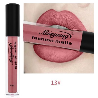 Non-stick matte lip gloss