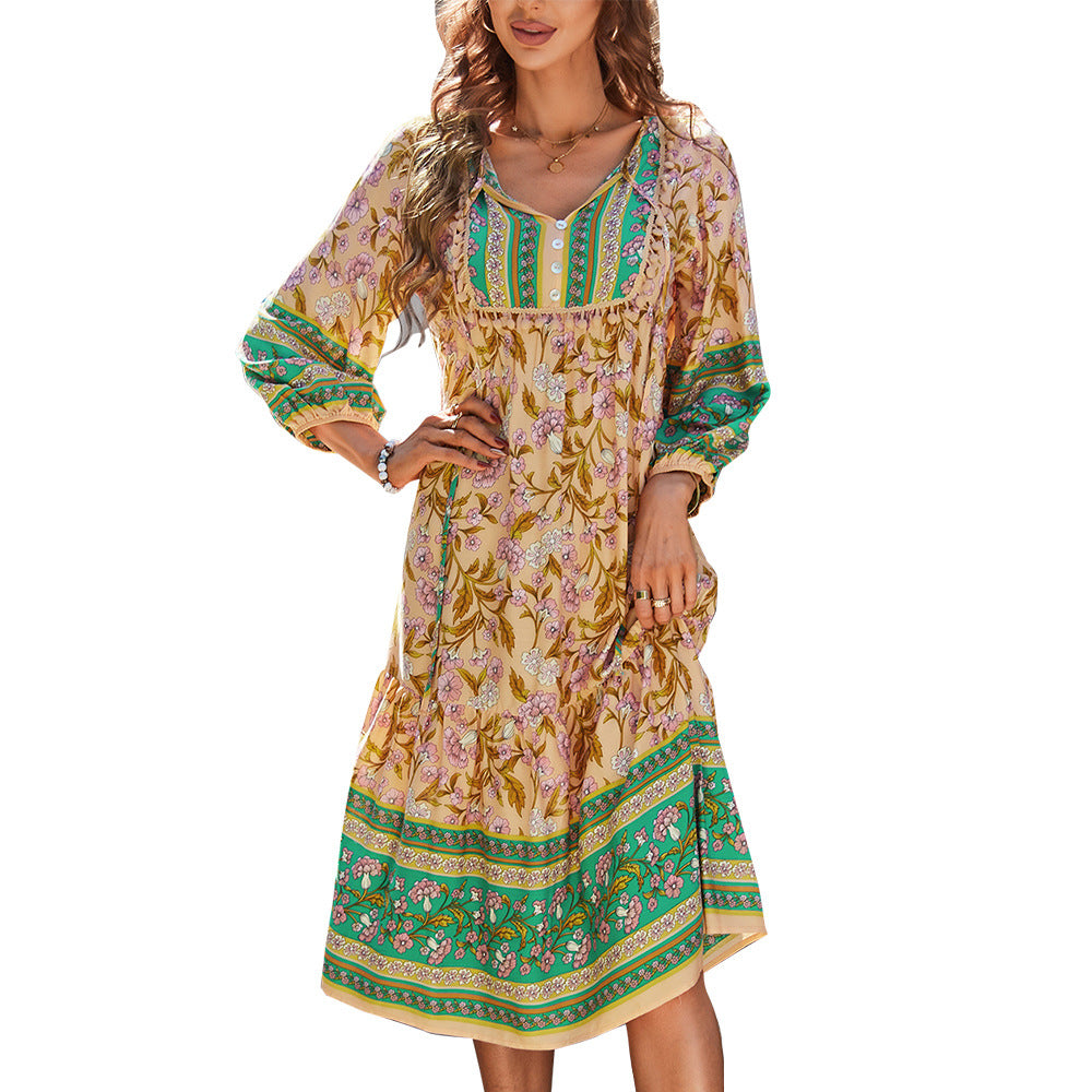 Boho Chic Dress Summer 2022