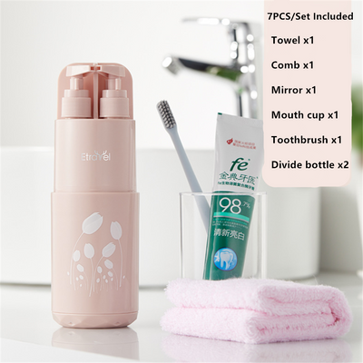 Travel wash cup set