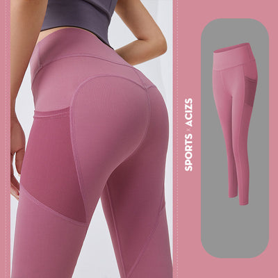 Women Tights Yoga Fitness Leggings With Pocket