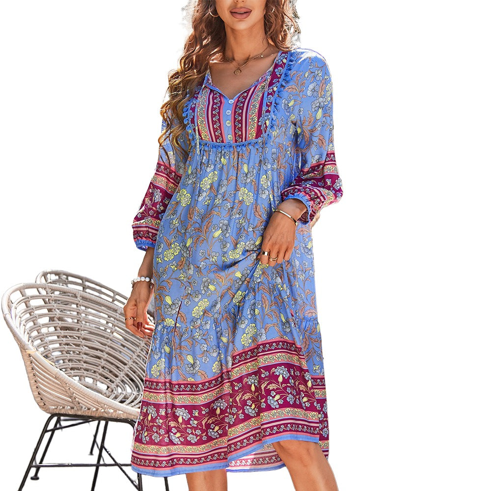 Boho Chic Dress Summer 2022