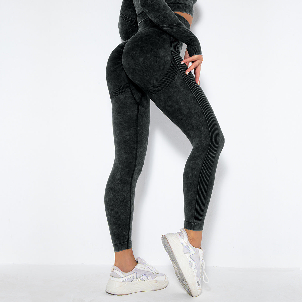Fashion Sexy Peach Hip Wicking Yoga Pants - Dignitestore Black / S Leggings
