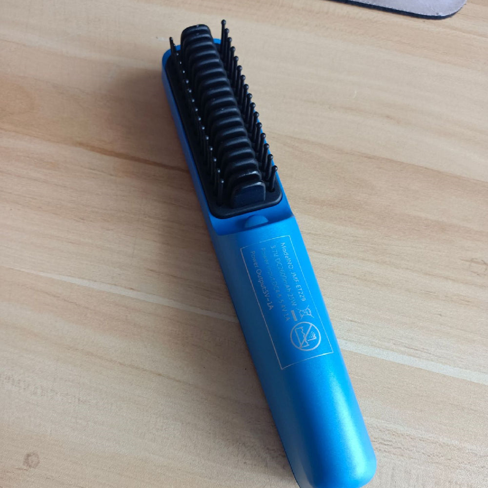 Portable USB Wireless Charging Straight Hair Comb