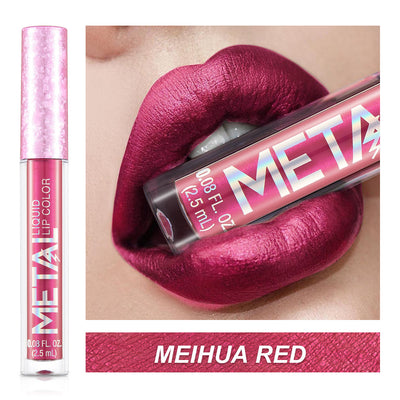 Metallic Liquid Lipstick Lip Gloss Does Not Stick To Cup Lip Glaze