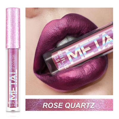 Metallic Liquid Lipstick Lip Gloss Does Not Stick To Cup Lip Glaze